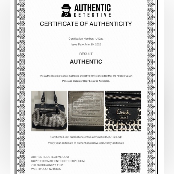 Coach Penelope Op Art Signature Bag main image 2